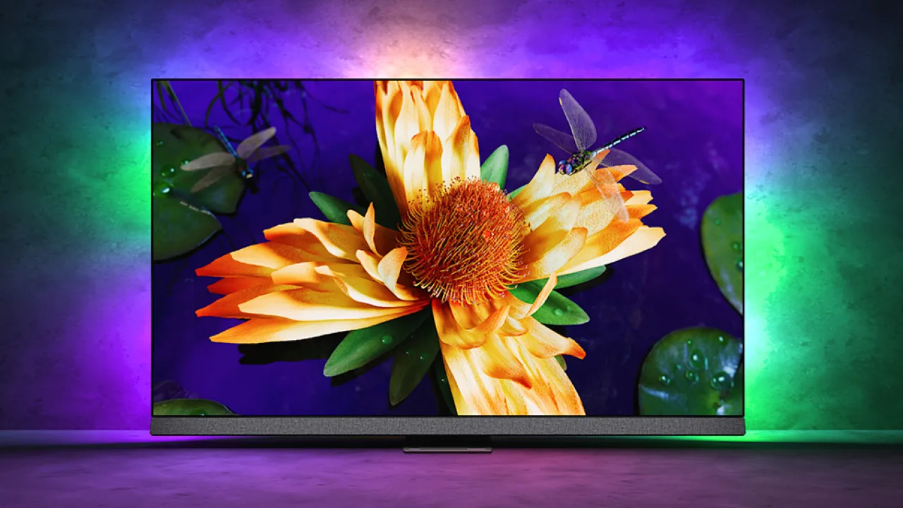 Esos raros TV que iluminan su espalda, los más vendidos de Philips
