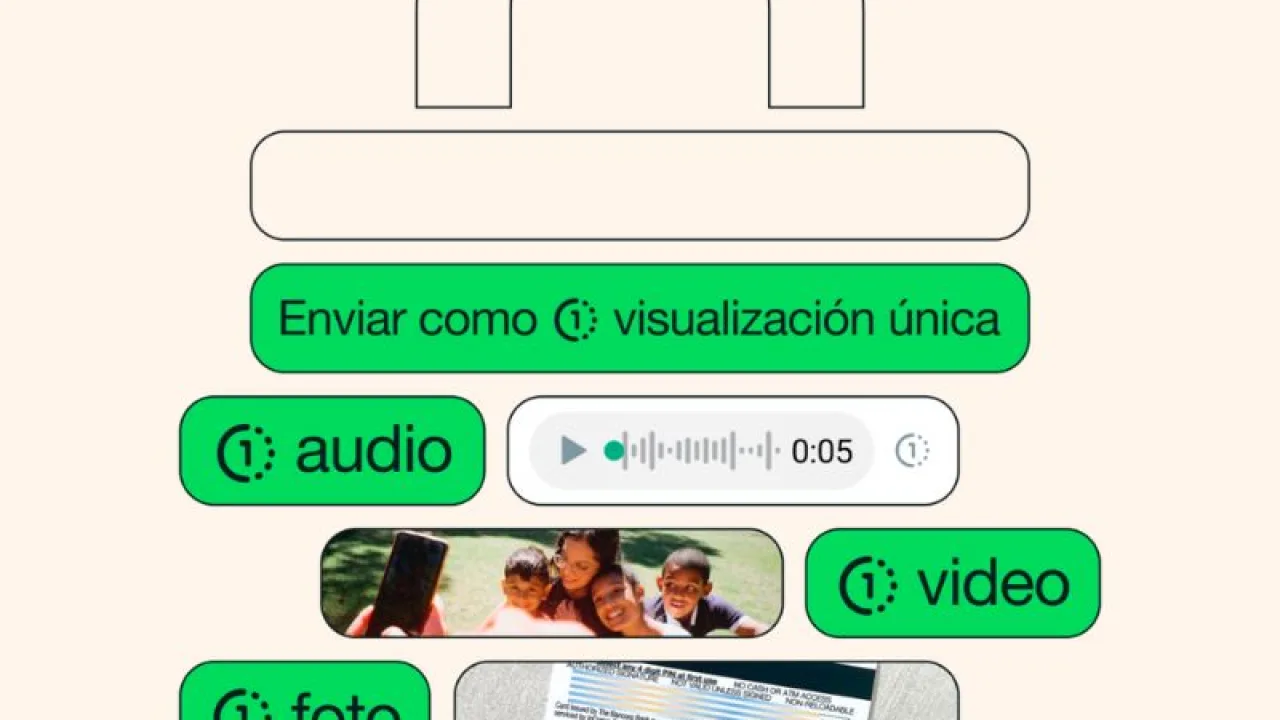 Este mensaje se autodestruirá en cinco segundos (WhatsApp habilita audios de una sola escucha)