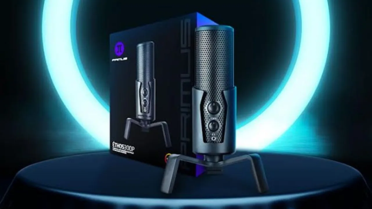 Este micrófono para streaming se lanza junto a la silla para gaming (lo nuevo y atractivo de Primus)