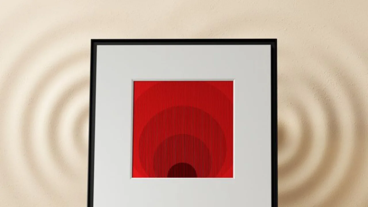 Si The Frame es bello, imaginalo con este parlante al lado (Samsung presenta Music Frame)