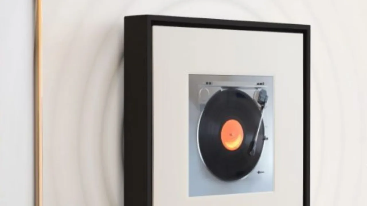Y llegó nomás el sonido hermosamente enmarcado (ya se vende Music Frame)