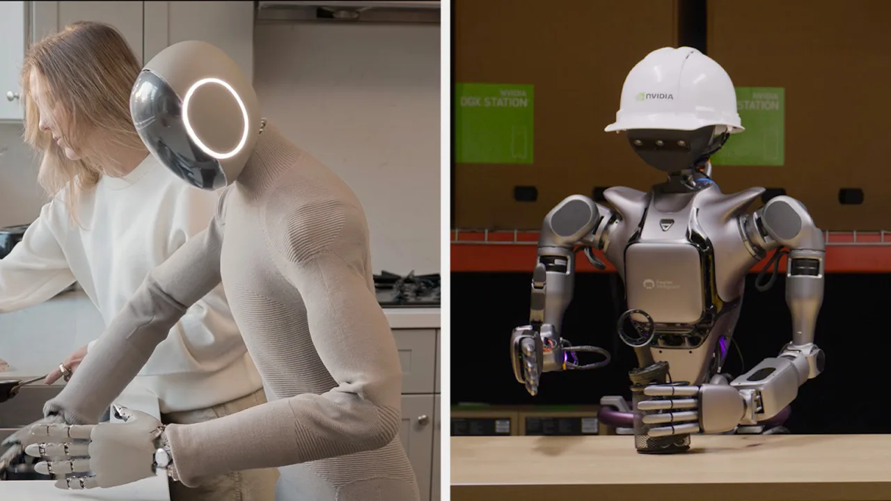 NVIDIA presenta en sociedad a Isaac GR00T N1 (su nuevo robot humanoide)